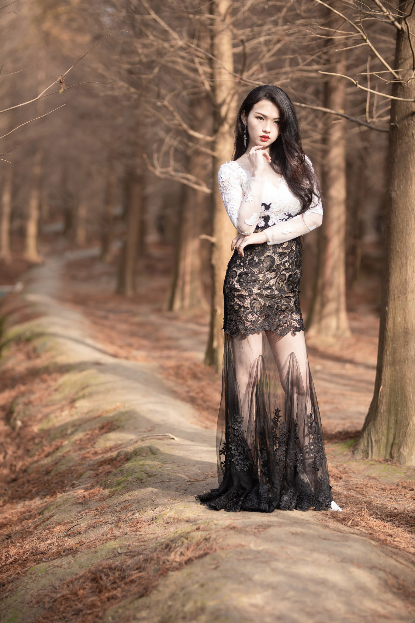 沈秋國作品  邻家女孩杨宓凌